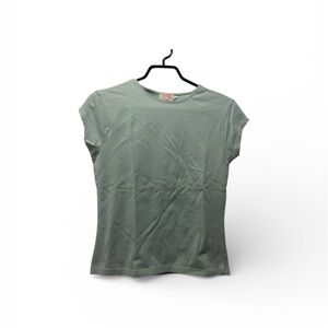 Buffalo David Bitton Sage Green Short Sleeve Tee